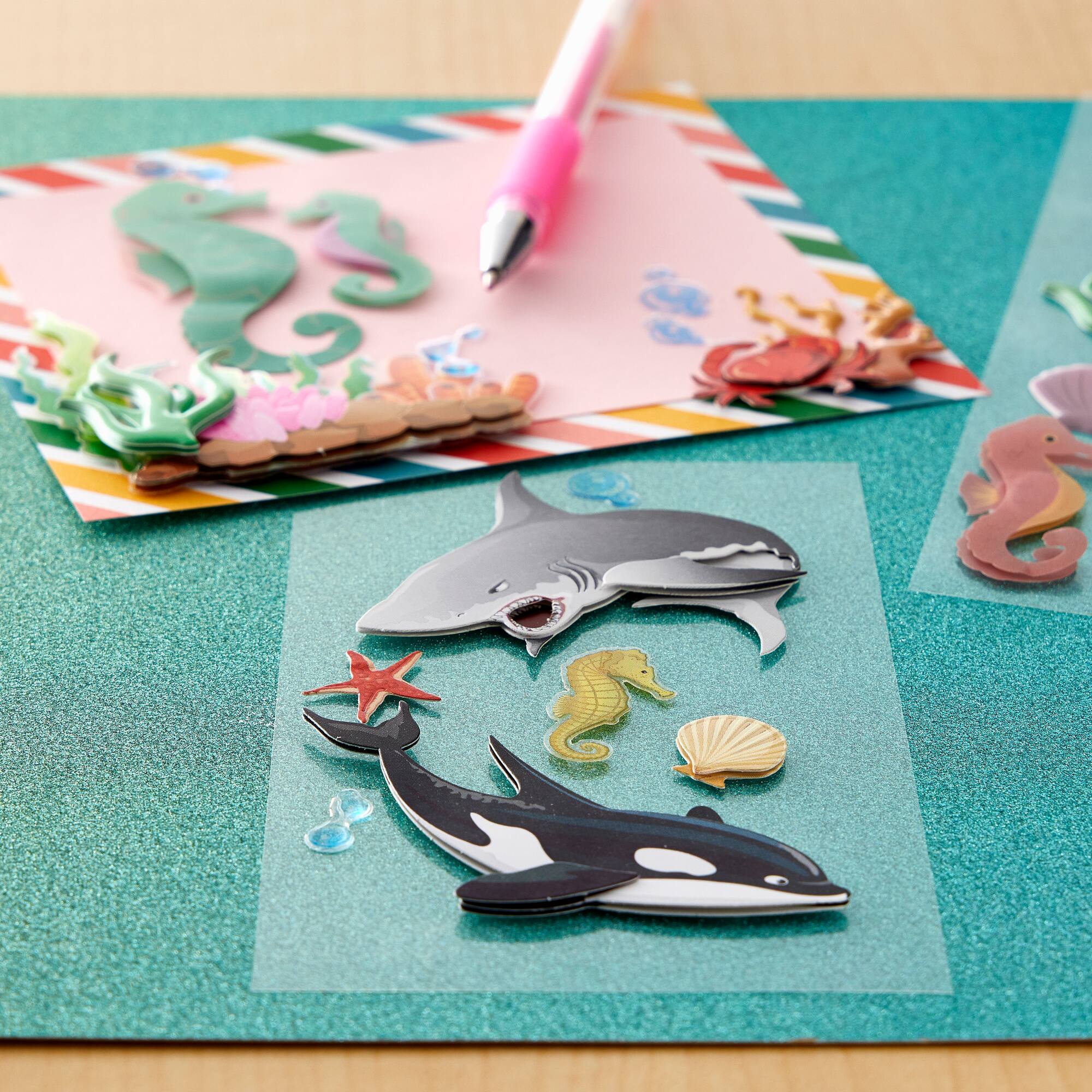 Sea Life Dimensional Stickers by Recollections™